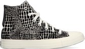 Converse Chuck Taylor All Star Croc Hi Hoge sneakers - Dames - Zwart - Maat 36,5