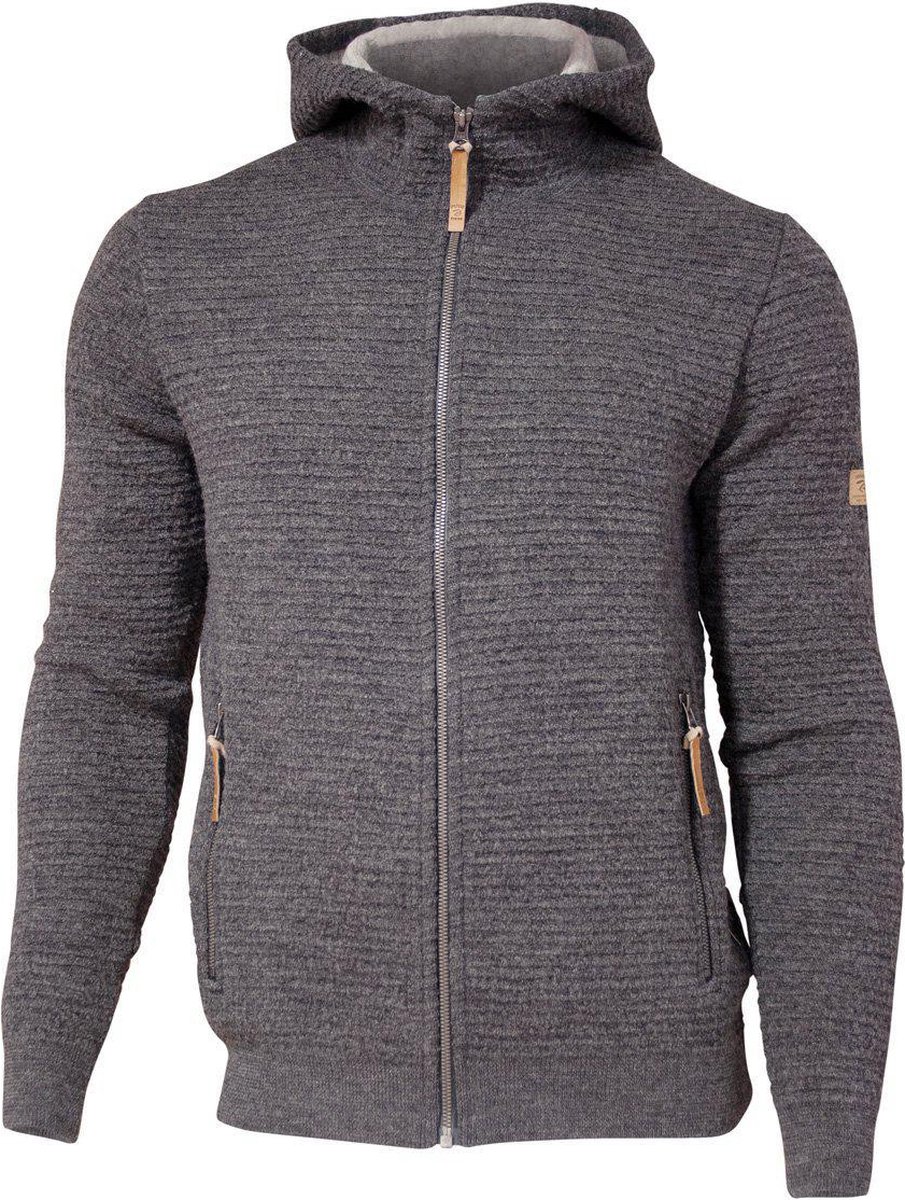 Ivanhoe vest Morel Hood Male voor heren van wol - Grey - Grijs