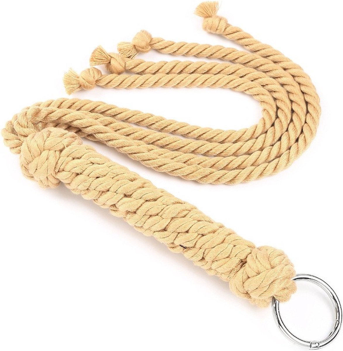 Goedkoopste BDSM - Gevlochten Flogger Zweep Touw - 60 cm - Erotiek - SM