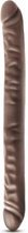 Dr. Skin - Realistische Dubbele Dildo 45 cm - Chocolate