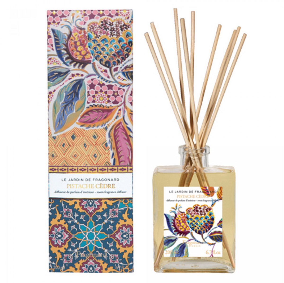 Fragonard Home Fragrance Pistache Cèdre Geurstokjes 200ml