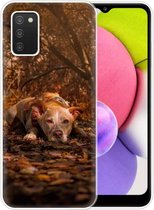TPU Siliconen Samsung Galaxy A03s Zelf Hoesje Ontwerpen met Foto's