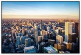 Skyline en Business Center van Toronto vanuit de lucht - Foto op Akoestisch paneel - 90 x 60 cm
