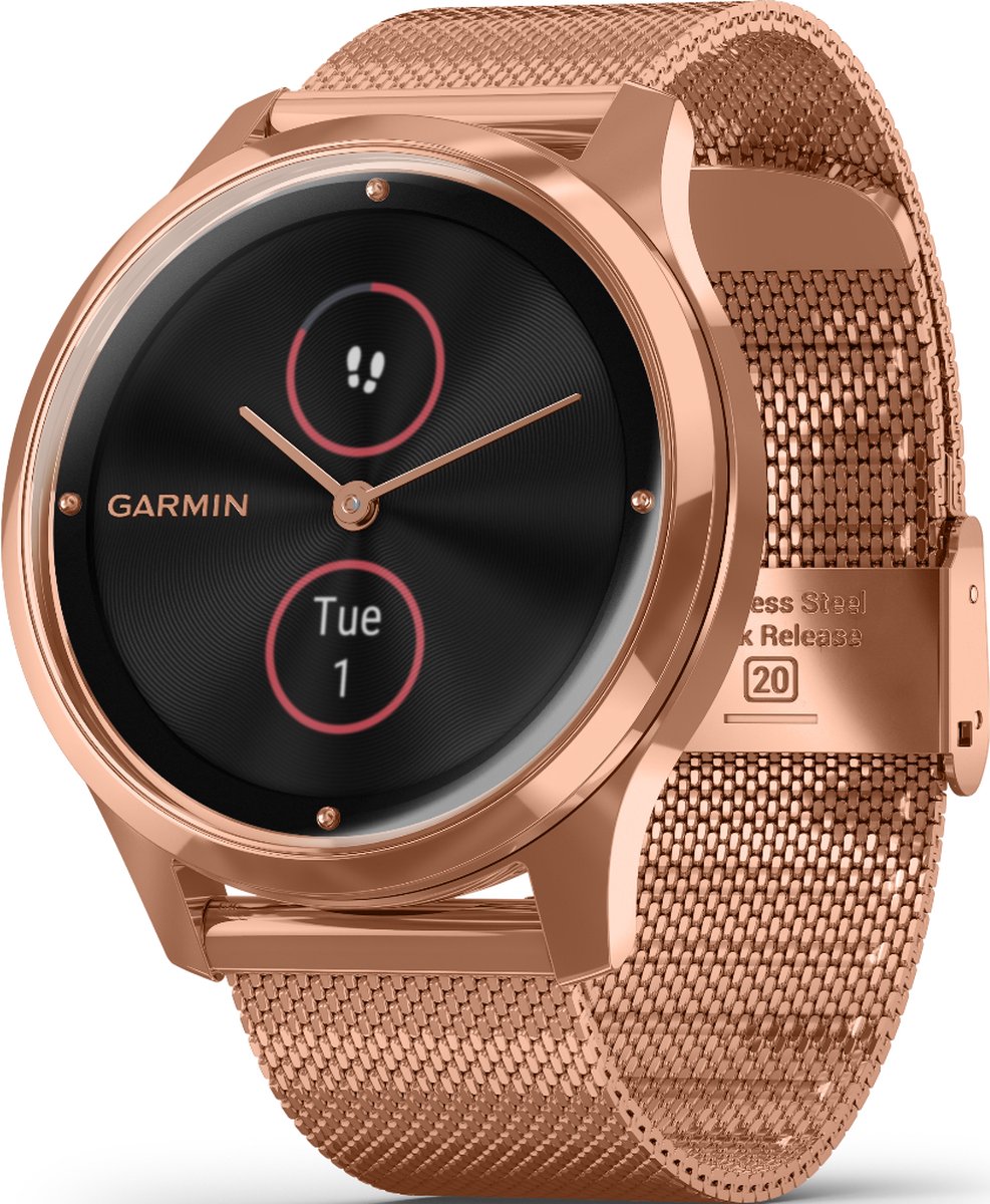 garmin vivomove style rose