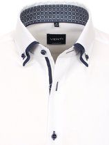 Wit Overhemd Dubbele Kraag Venti-103648600-000 - XL
