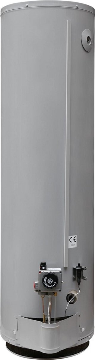 A.O. Smith EQBL atmos. gasboiler m. piezo-ontsteking en m. therm. terugslag beveiliging, aardgas 144L. 9kW m. energielabel B EQBL155NLNAT