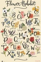 Grupo Erik Lily and Val Flowers Alphabet  Poster - 61x91,5cm