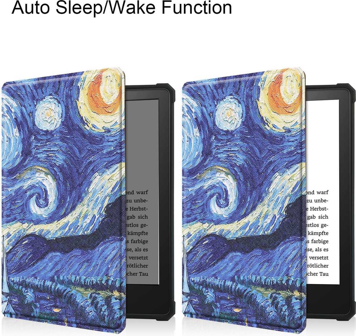 Case2go - Housse de liseuse adaptée pour  Kindle Paperwhite 2021 -  Sleepcover 