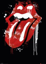 The Rolling Stones - Graffiti Lips Maxi Poster