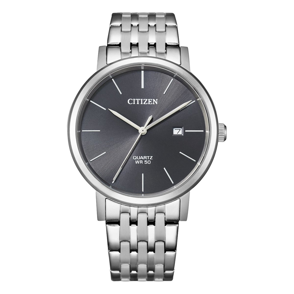 Citizen Horloge - Citizen heren horloge - Zilver - diameter 40.5 mm - roestvrij staal