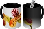 Magische Mok - Foto op Warmte Mok - Oranje Orchidee - 350 ML