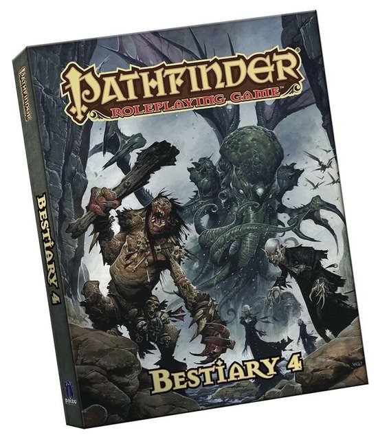 Pathfinder Roleplaying Game: Bestiary 4 Pocket Edition - cover