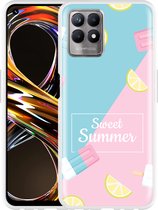 Realme 8i Hoesje Sweet Summer - Designed by Cazy