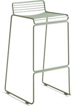 Hee Bar Stool - Zithoogte 75 cm - herfstgroen