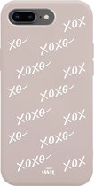 xoxo Wildhearts case voor iPhone 7/8 Plus - XOXO XL Beige - xoxo Wildhearts Case