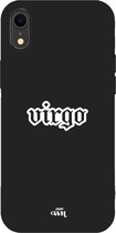 xoxo Wildhearts case voor iPhone XR - Virgo (Maagd) Black - iPhone Zodiac Case