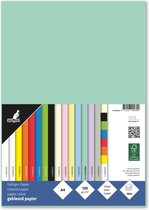 Kangaro papier - A4 - 120 gram FSC -  pak 100 vel - pastel groen - K-0043P004
