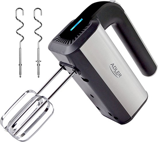 INOX Handmixer - 800W AD 4225 Adler