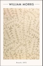 Walljar - William Morris - Branch - Muurdecoratie - Poster met lijst