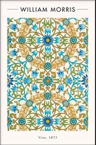 Walljar - William Morris - Vine - Muurdecoratie - Poster met lijst