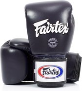 Fairtex (kick)bokshandschoenen Tight Fit Blauw 14oz