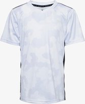 Dutchy kinder voetbal T-shirt - Wit - Maat 158/164
