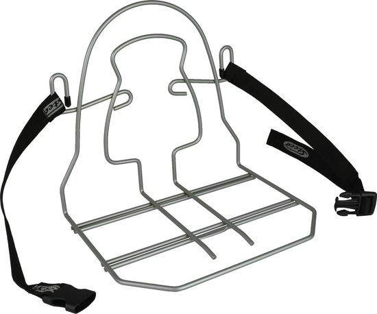 Steco Bagagedrager verbreder Monkey-mee Staal - 31cm breed - Zilver van Steco — afbeelding 5