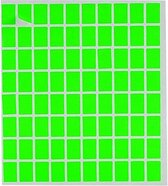 Pincello Etiketten Zelfklevend 12 X 18 Mm Papier Groen 400 Stuks