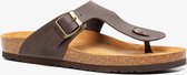 Hush Puppies heren bio teenslippers - Bruin - Maat 42 - Extra comfort - Memory Foam