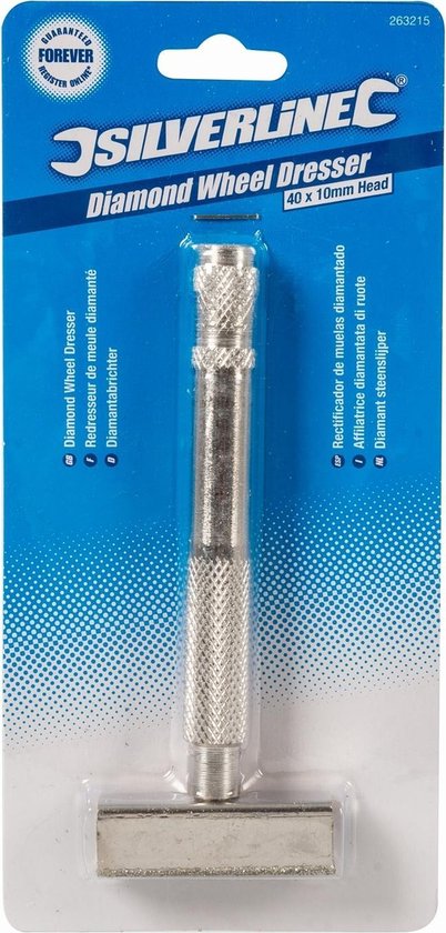 Silverline Diamant Steenslijper - Kop 40 x 10 mm