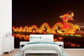 Behang - Fotobehang Chinese lantaarndraak - Breedte 600 cm x hoogte 400 cm