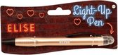 light up pen Elise goud