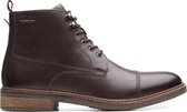 Clarks - Heren schoenen - Blackford Rise - G - dark brown leather - maat 8,5