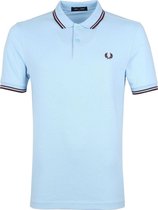 Fred Perry Polo M3600 Lichtblauw N45 - maat S