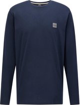 Hugo Boss T-shirt Longsleeve Tacks Donkerblauw - maat XXL