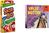 Afbeelding van het spelletje Spellenbundel - Kaartspel - 2 stuks - Skip-Bo & Valse Motten