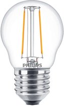 Philips Corepro LEDluster E27 Kogel Filament Helder 2W 250lm - 827 Zeer Warm Wit | Vervangt 25W.