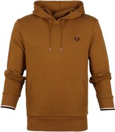 Fred Perry Hoodie M2643 Caramel - maat L