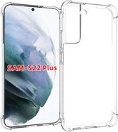 Samsung Galaxy S22 Plus (S22+) Hoesje - MobyDefend Transparante Shockproof TPU Gelcase - Verstevigde Hoeken - Volledig Doorzichtig - GSM Hoesje - Telefoonhoesje Geschikt Voor Samsung Galaxy S22 Plus (S22+)