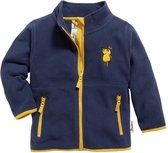 Playshoes - Fleece jas voor kinderen - Muis - Marineblauw - maat 116cm