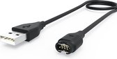Case2go - Oplaadkabel compatibel met Garmin Vivoactive 3 / Vivoactive 3 music / Vivoactive 4 / Vivoactive 4S - USB kabel - 1.0 meter - Zwart