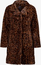 TwoDay dames jas met luipaardprint - Bruin - Maat XXL