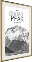 Poster Peaks of the World: Broad Peak 40x60