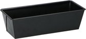 Alpina Bakvorm - metaal - anti-aanbak laag - zwart - 30 x 11 cm - taartvorm