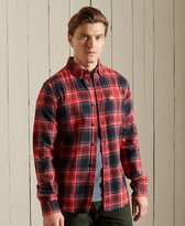 Superdry Heren Heritage houthakkersoverhemd van biologisch katoen