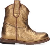 Clic! Cl-20227 Enkellaarsjes - Enkelboots met rits - Meisjes - Goud - Maat 25