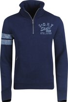 Superdry - Heren Trui met Rits - Track & Field Classic  - Navy