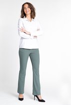 Grijze Broek/Pantalon van Je m'appelle - Dames - Travelstof - Maat S - 6 maten beschikbaar