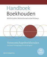 Handboek boekhouden - Vennootschapsboekhouden (vijfde editie)