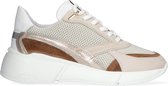 VIA VAI Celina Jae Lage sneakers - Leren Sneaker - Dames - Beige - Maat 36